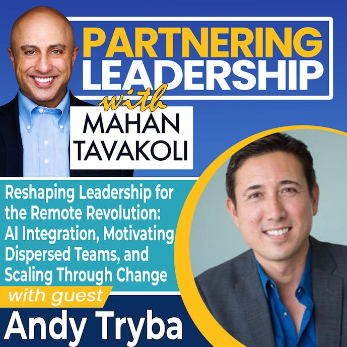 Partnering Leadership with Andy Tryba cover image.